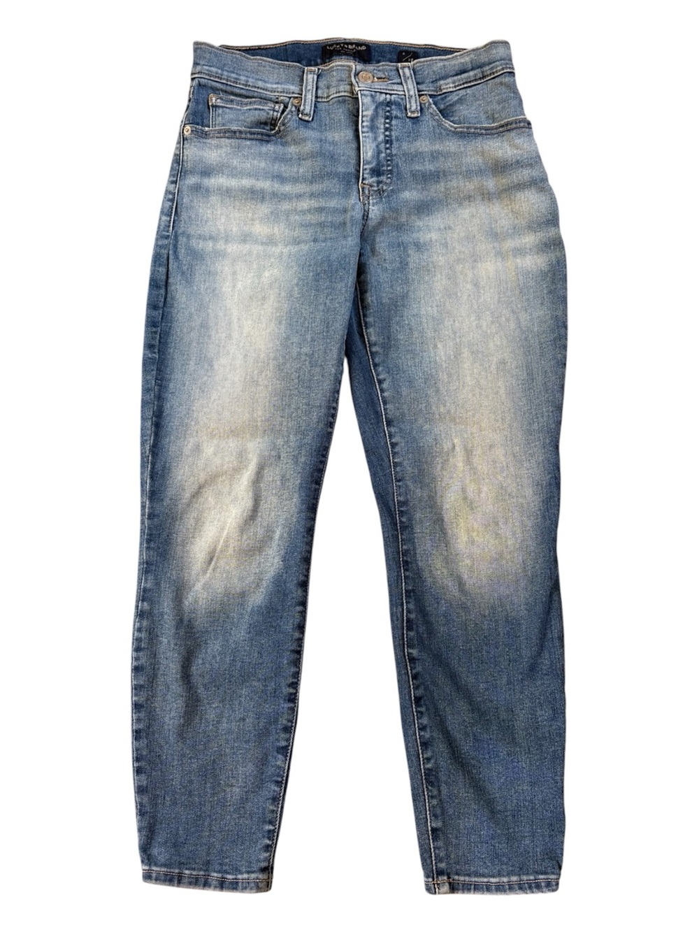 Lucky Brand Mid Rise Crop Ava Jeans.  Size 6